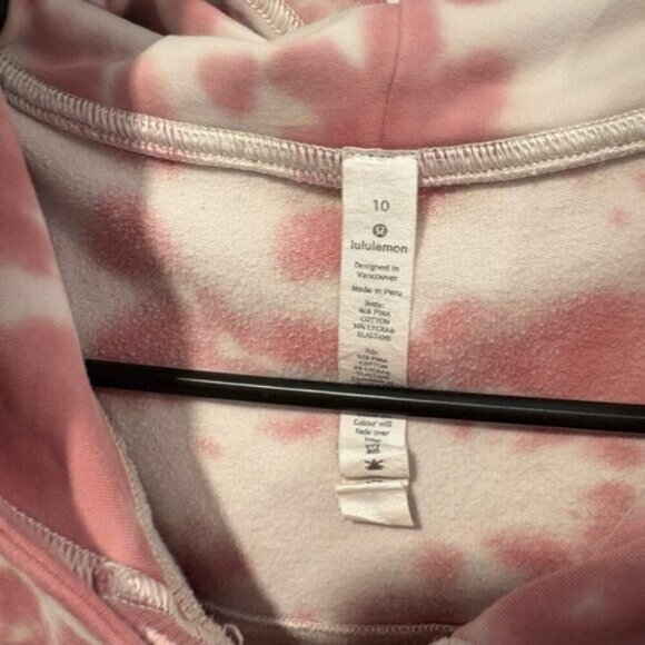 Lululemon All Yours Hoodie Tie Dye *Fleece - Picture 7 of 8